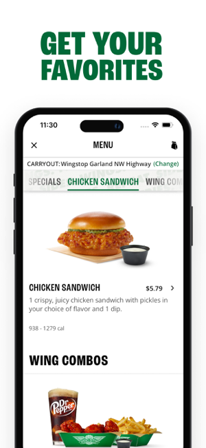 ‎Wingstop Screenshot