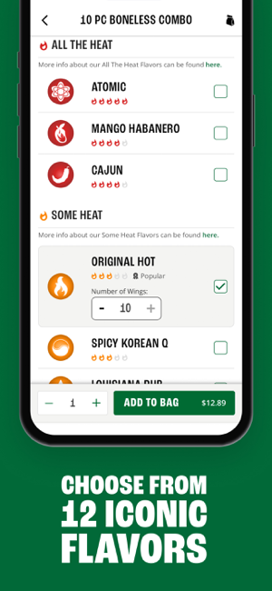 ‎Wingstop Screenshot