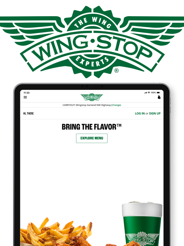 ‎Wingstop Screenshot