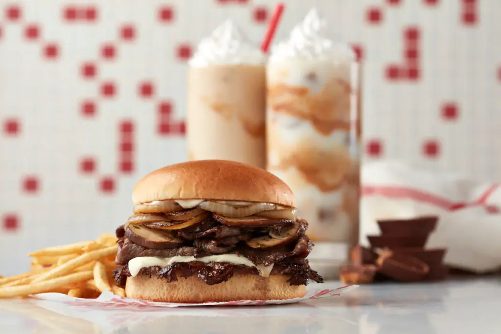 Freddy's is introducing its new Prime Steakburger and REESE'S® Caramel Peanut Butter Cup Concrete 3 Freddy s Prime Steakburger and REESE S