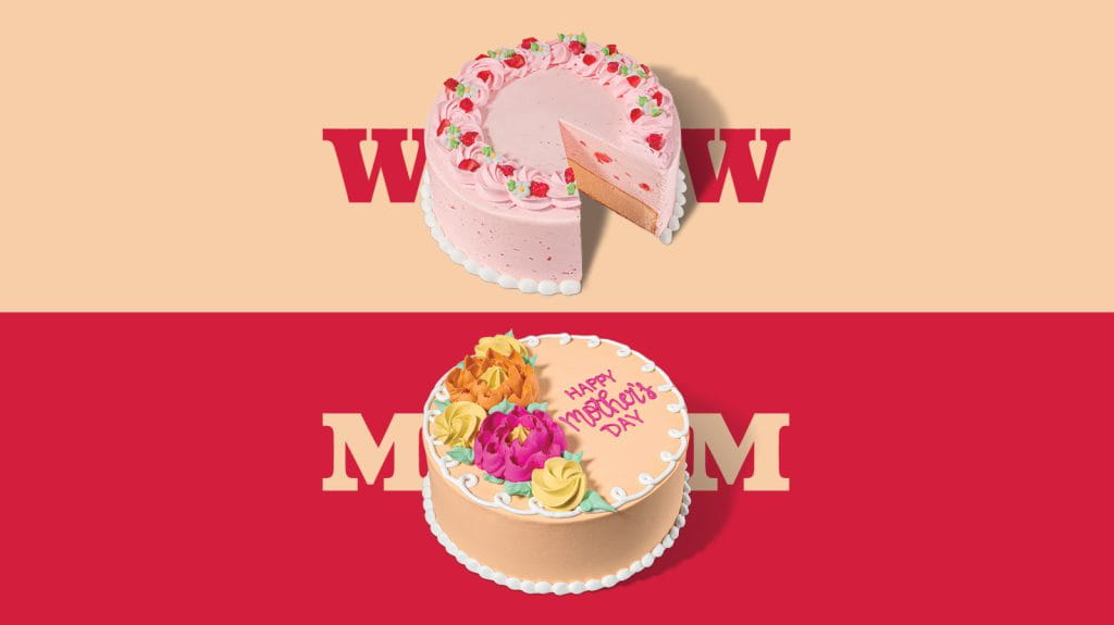 Baskin-Robbins Blooms with New Strawberry Tres Leches Flavor, Lava Colada & Mother's Day Cakes! 4 Baskin Robbins Mothers Day Cakes 001
