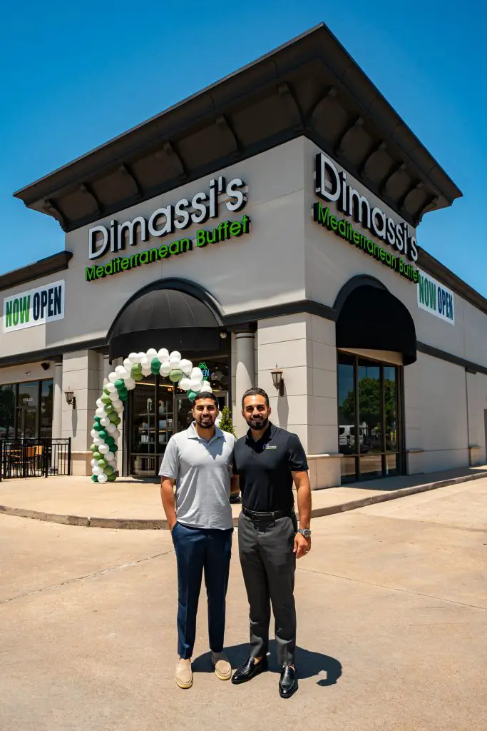 Mediterranean Feast Arrives on Katy Freeway as Dimassi's Opens 23rd Location 2 Dimassi s mediterranean buffet Brothers Sam and Mo